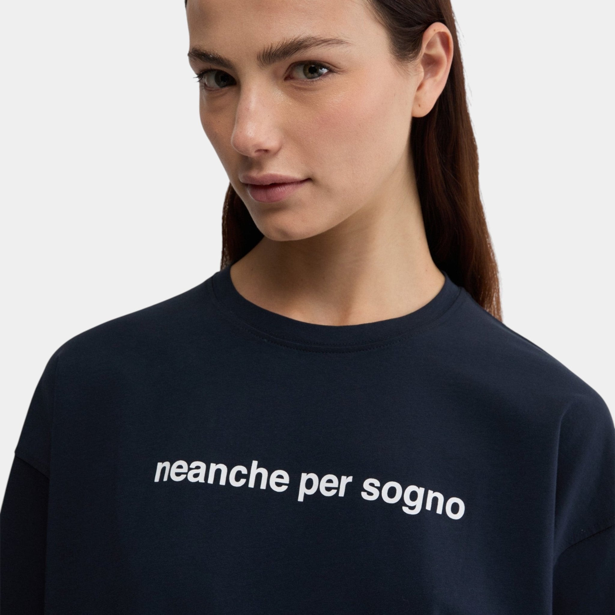 ASPESI Aspesi Tee shirt Neanche per sogno - Blu - Hubert Humangoods