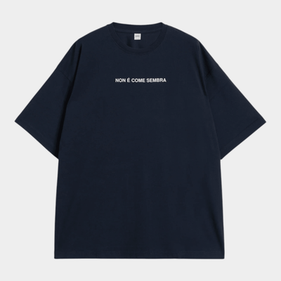 Aspesi Tee Shirt Non è come sembra - Blu