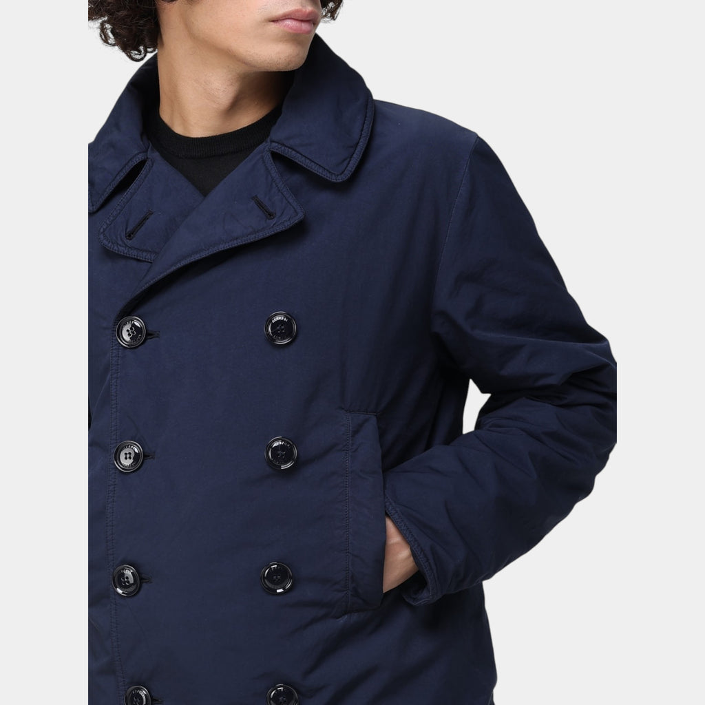 Aspesi Giacca doppiopetto Hopper in nylon - Blu