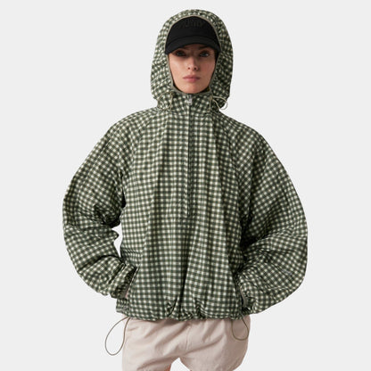 AUTRY Autry - Anorak in nylon Grafico - Verde - Hubert Humangoods