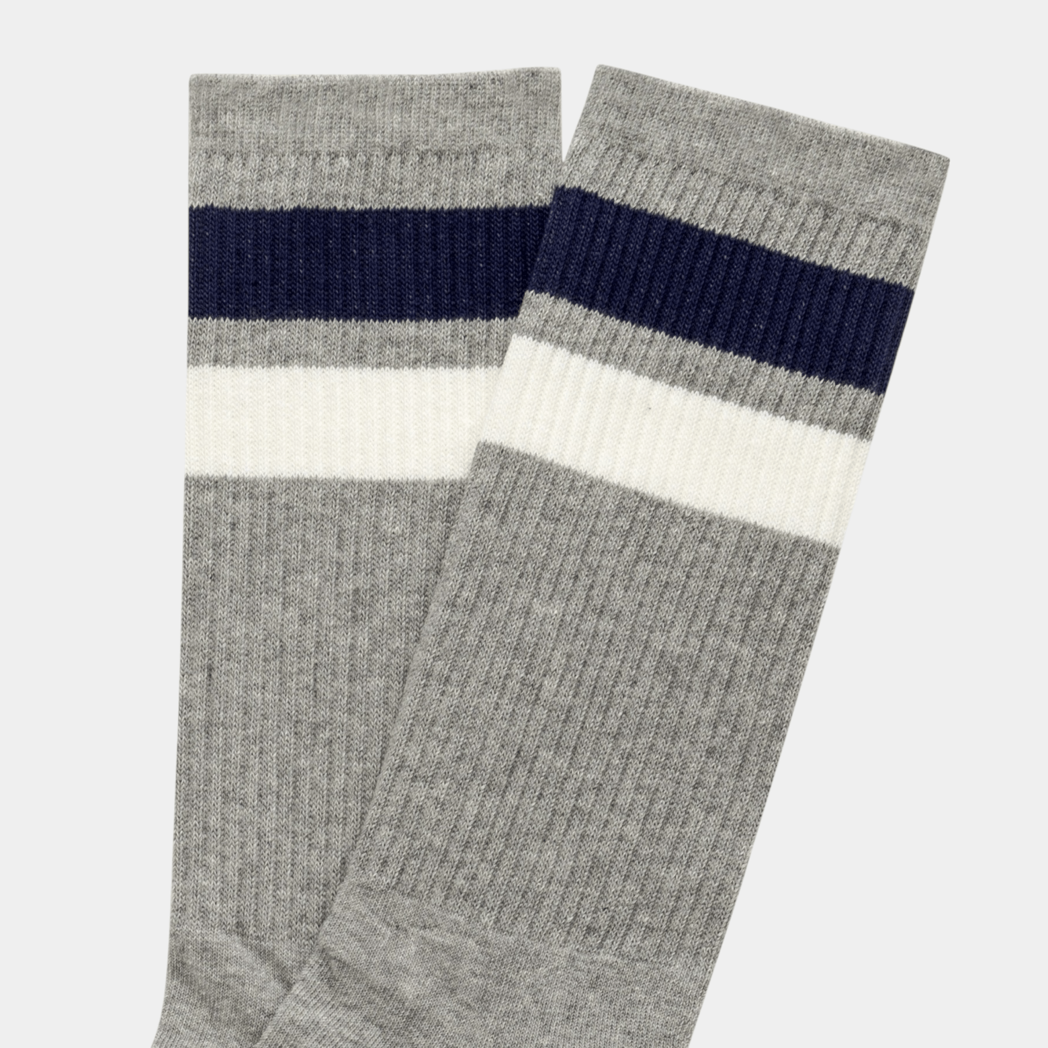 AUTRY Autry Calzini a righe con logo - Grigio/Blu - Hubert Humangoods