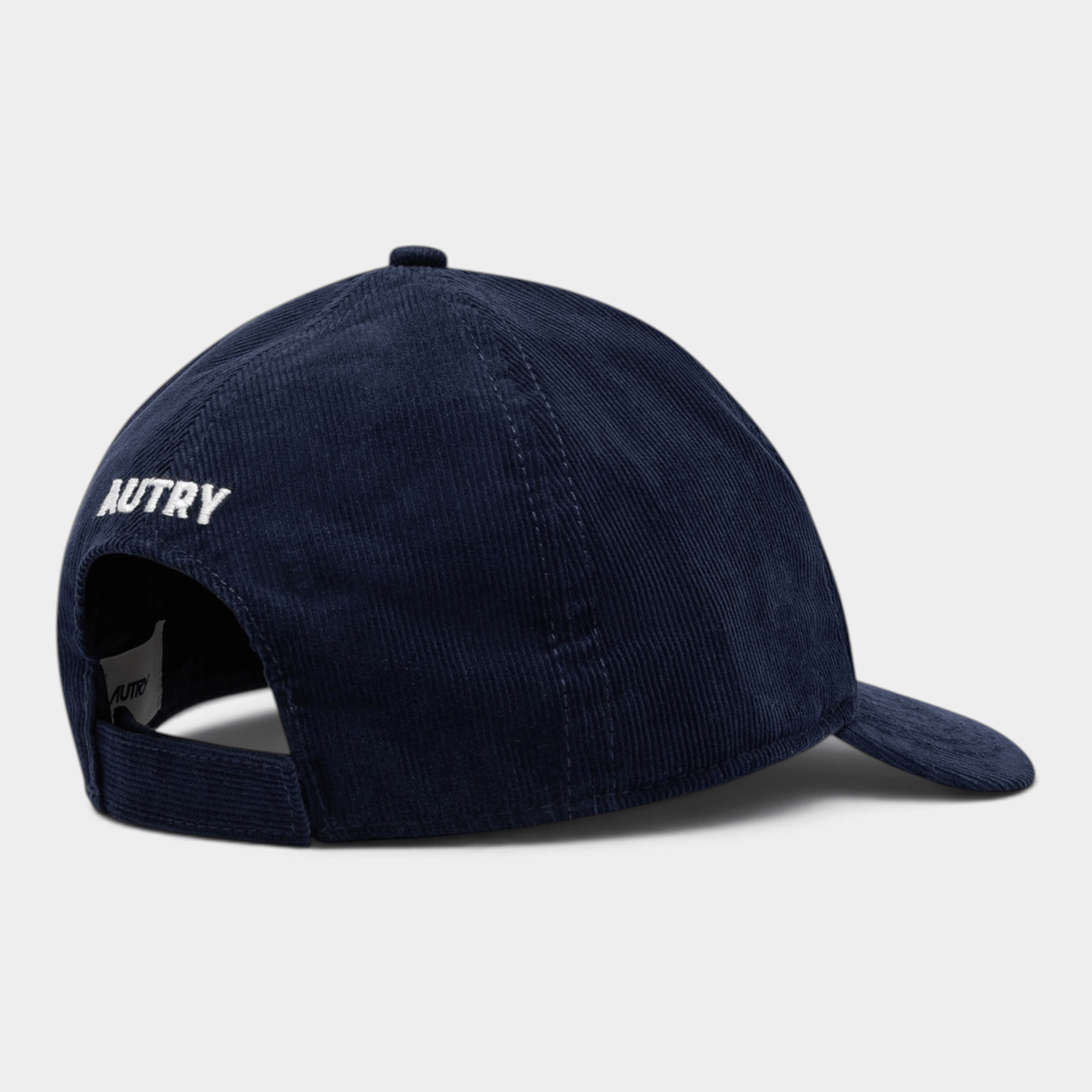 AUTRY - Autry Cappello Baseball in velluto a costine con logo - Blu/4 - Hubert Humangoods