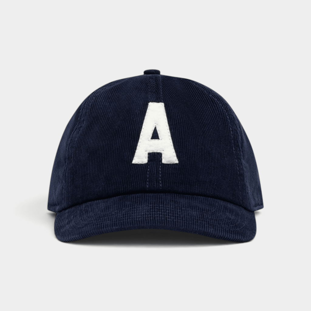 AUTRY - Autry Cappello Baseball in velluto a costine con logo - Blu/1 - Hubert Humangoods