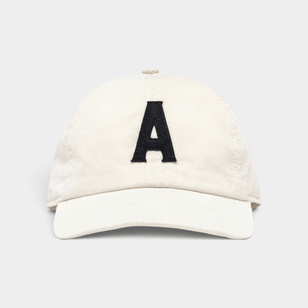 AUTRY - Autry Cappello Baseball in velluto a costine con logo - Panna/1 - Hubert Humangoods