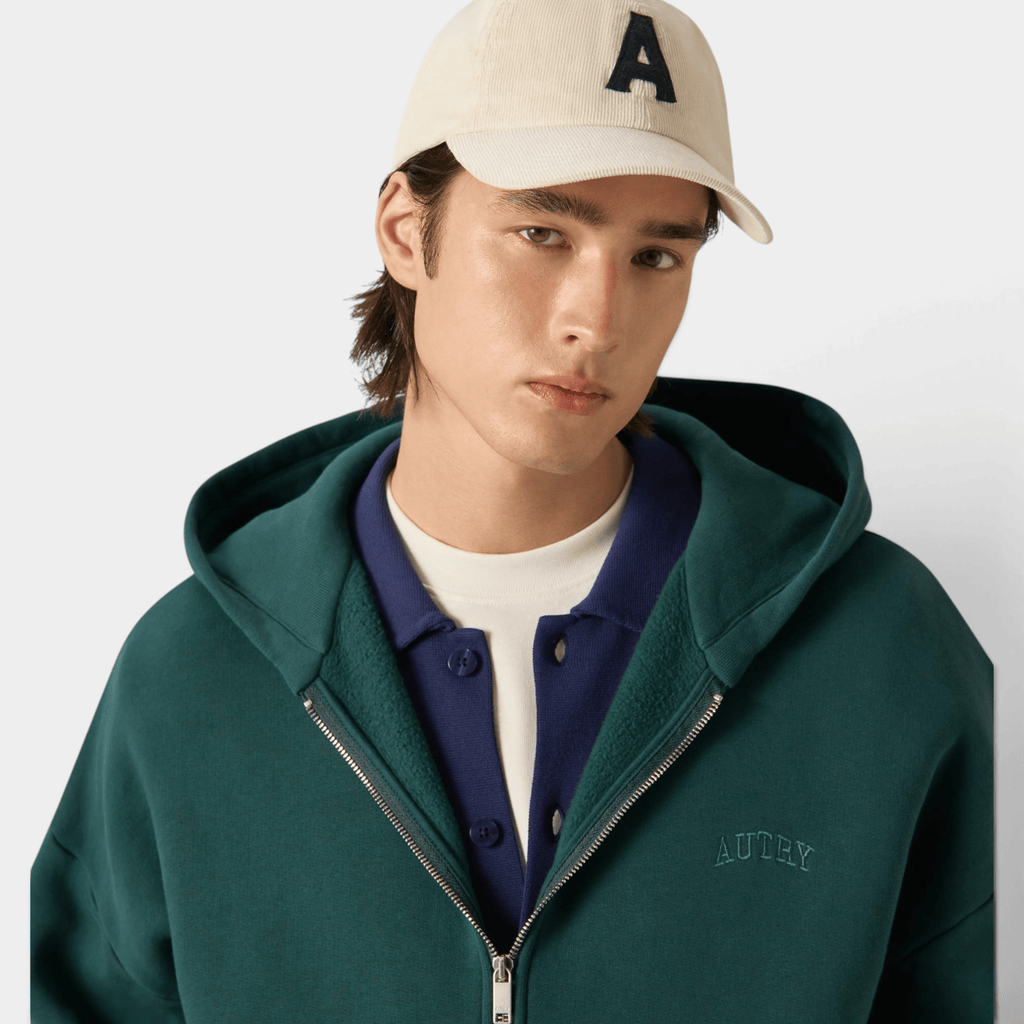 AUTRY - Autry Cappello Baseball in velluto a costine con logo - Panna/3 - Hubert Humangoods