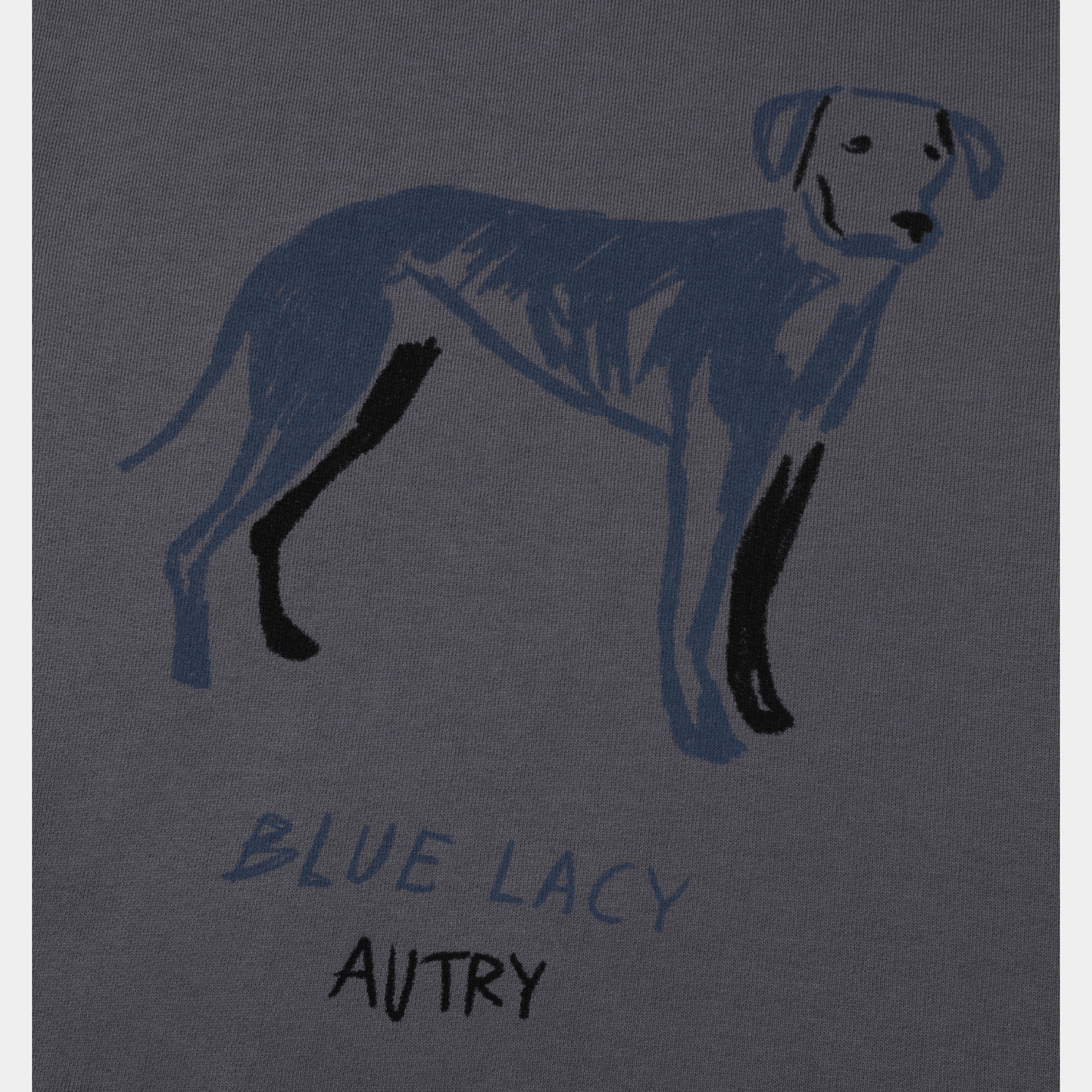 AUTRY Autry Felpa Blue Lacey - Antracite - Hubert Humangoods