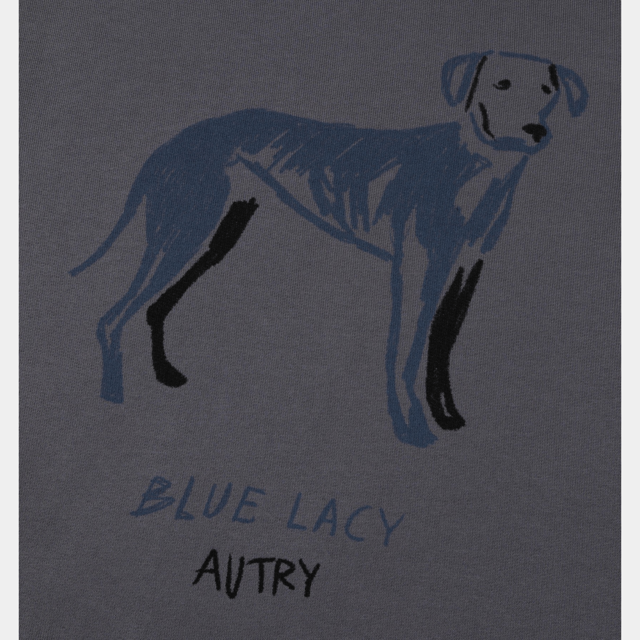 AUTRY Autry Felpa Blue Lacey - Antracite - Hubert Humangoods