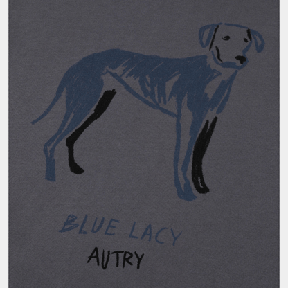 AUTRY Autry Felpa Blue Lacey - Antracite - Hubert Humangoods