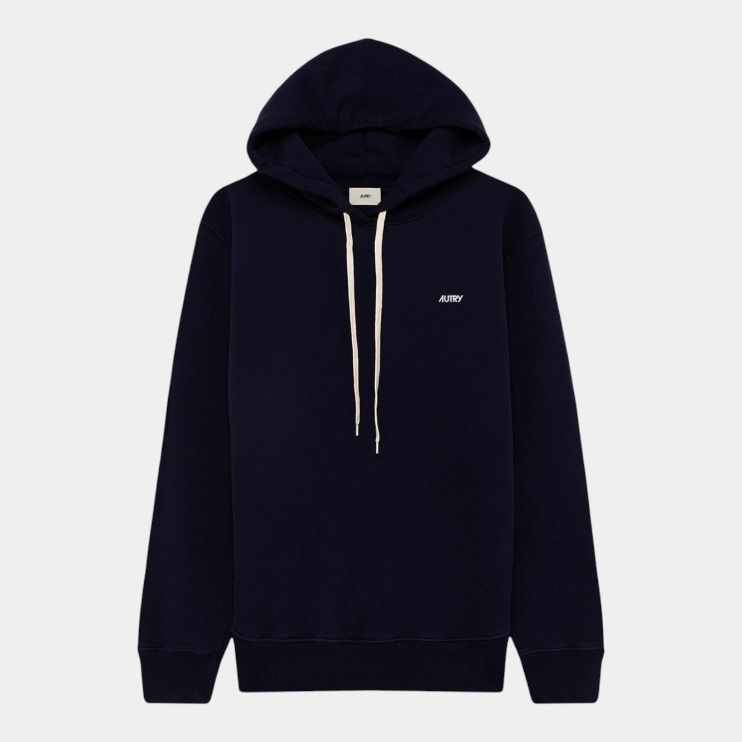 AUTRY - Autry Felpa con Cappuccio e logo - Blu/1 - Hubert Humangoods