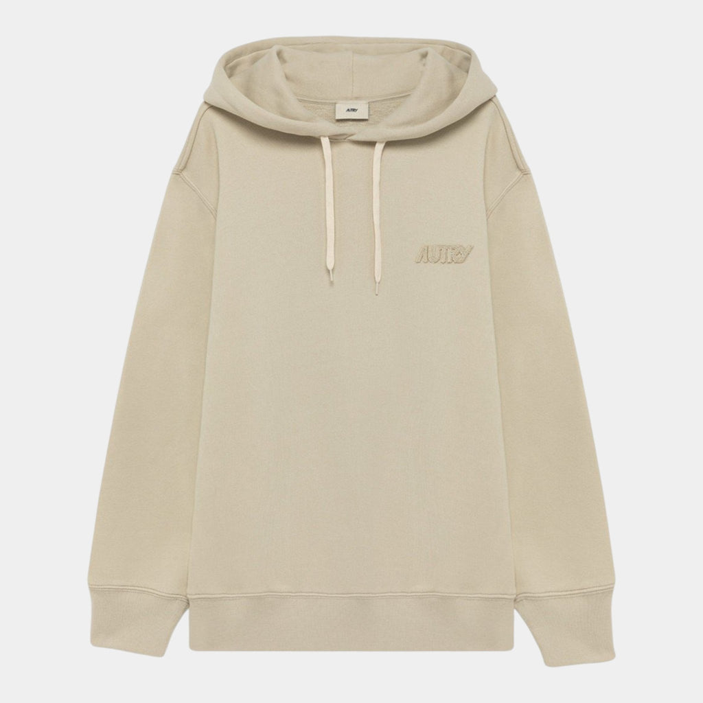 AUTRY Autry Felpa con cappuccio e logo - Panna - Hubert Humangoods
