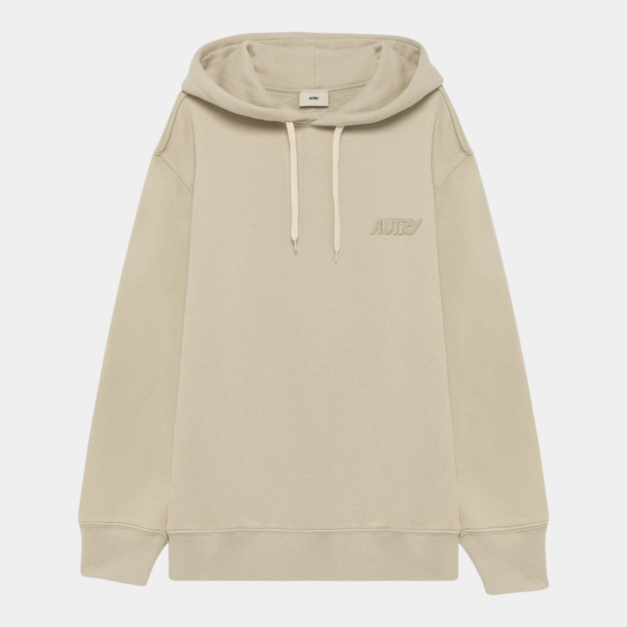 AUTRY Autry Felpa con cappuccio e logo - Panna - Hubert Humangoods