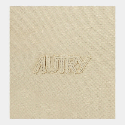 AUTRY Autry Felpa con cappuccio e logo - Panna - Hubert Humangoods