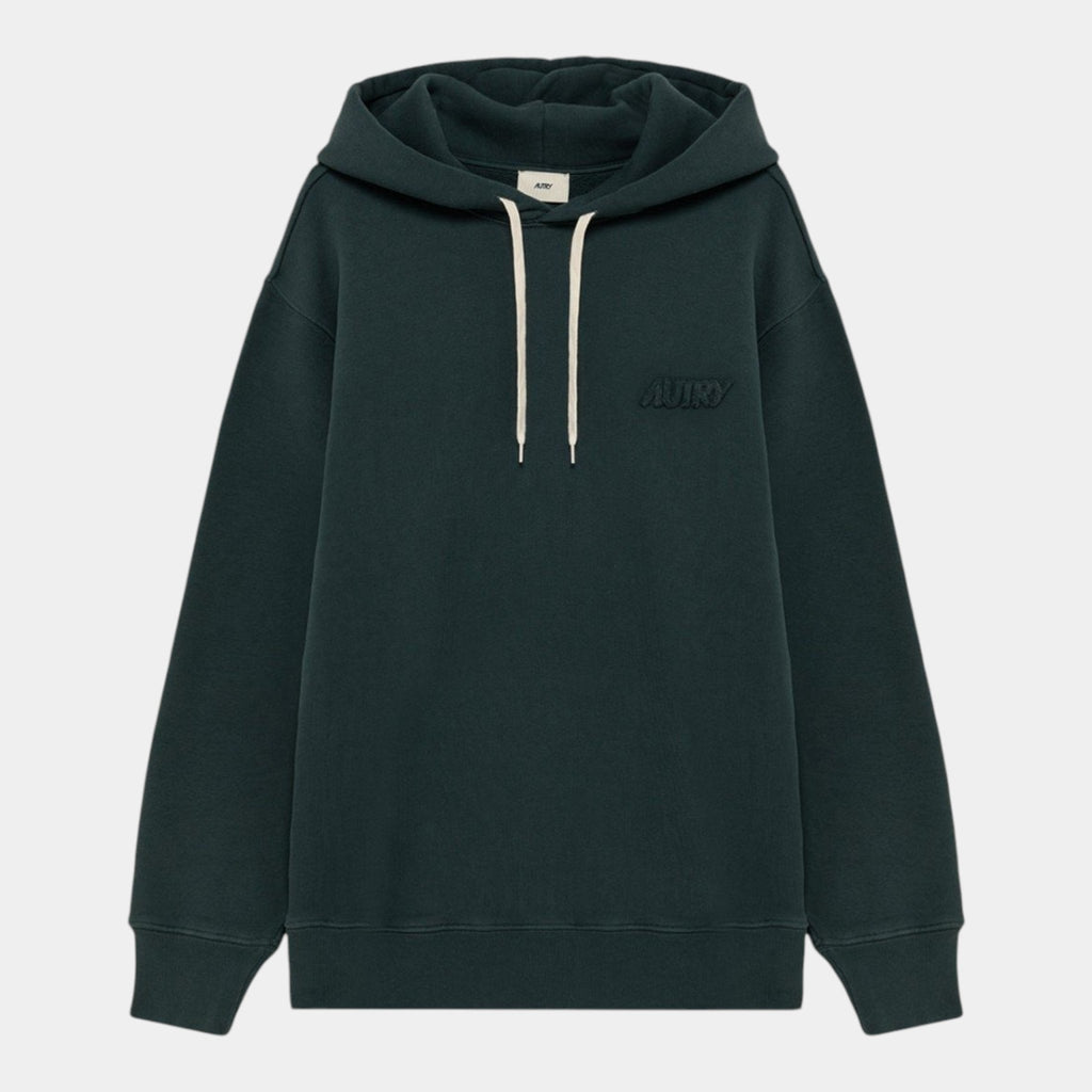 AUTRY Autry Felpa con cappuccio e logo - Verde - Hubert Humangoods