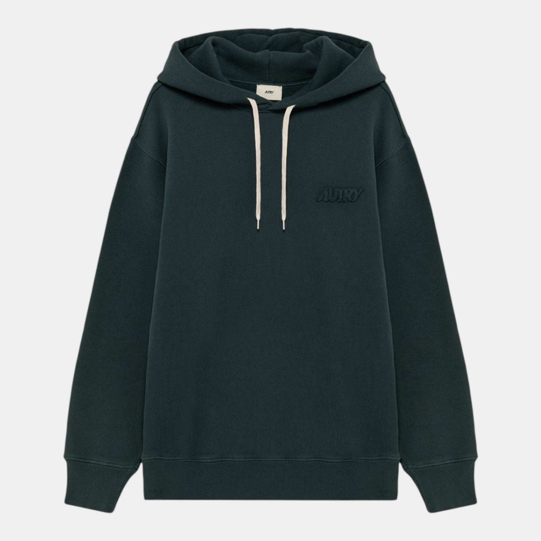 AUTRY Autry Felpa con cappuccio e logo - Verde - Hubert Humangoods