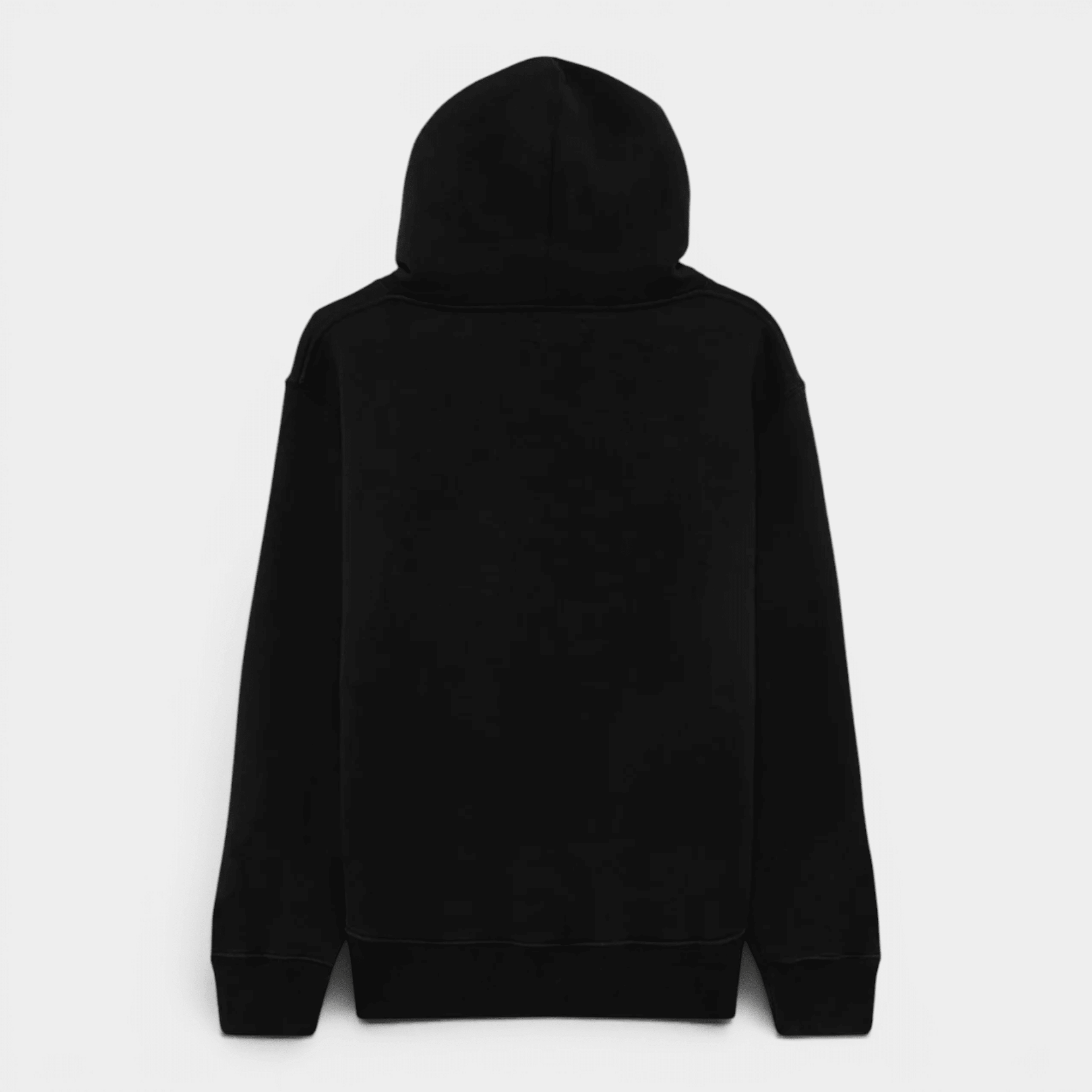 AUTRY - Autry Felpa in cotone con Cappuccio e logo ricamato - Nero/5 - Hubert Humangoods