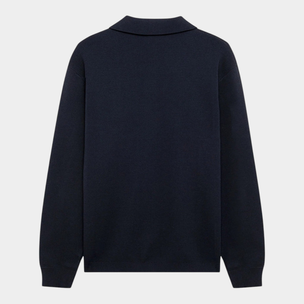 AUTRY - Autry Giacca camicia in maglia di viscosa - Blu/3 - Hubert Humangoods