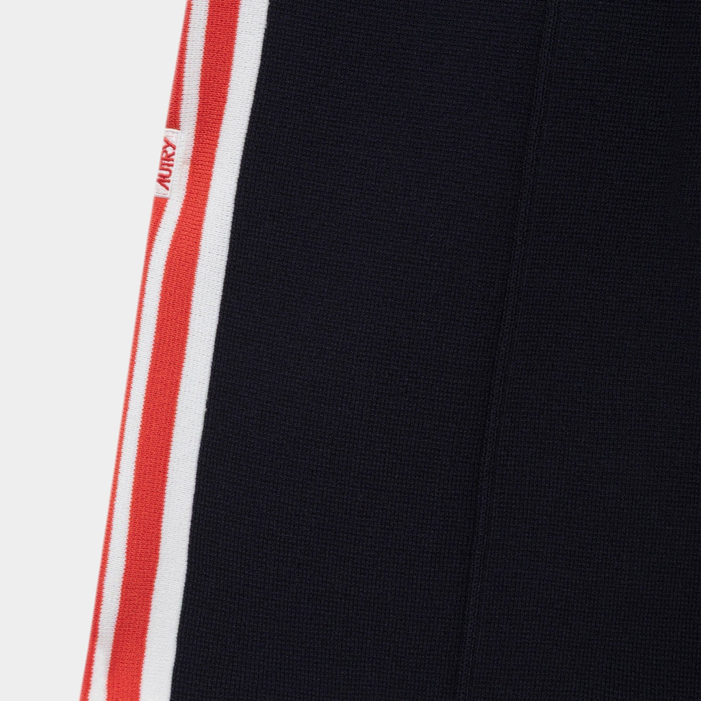AUTRY - Autry Jogger in maglia di viscosa - Blu righe rosse/5 - Hubert Humangoods