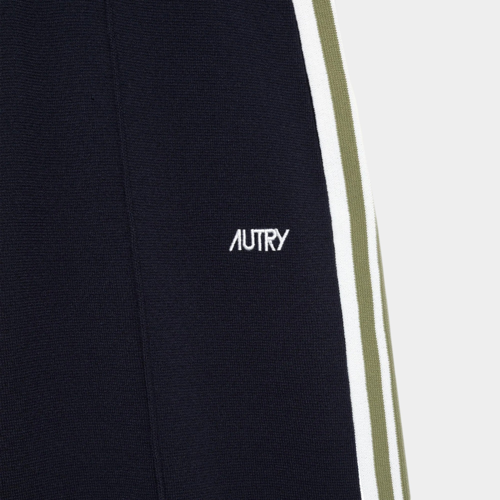 AUTRY - Autry Jogger in maglia di viscosa - Blu righe Verdi/6 - Hubert Humangoods