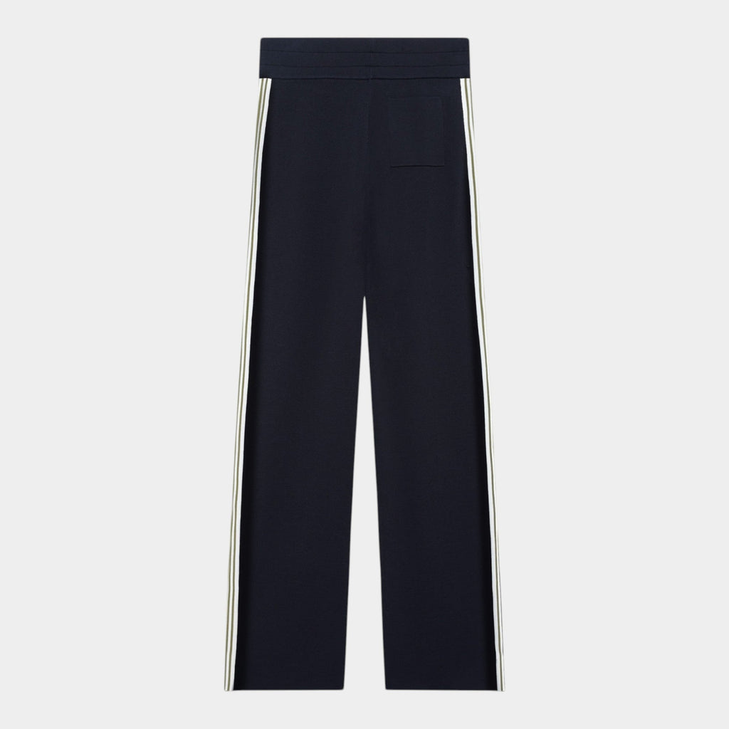 AUTRY - Autry Jogger in maglia di viscosa - Blu righe Verdi/4 - Hubert Humangoods
