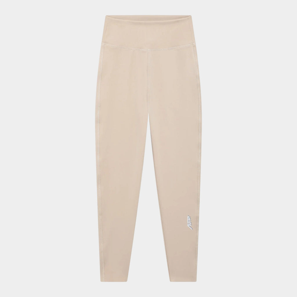 AUTRY - Autry Leggings con logo - Sabbia/1 - Hubert Humangoods
