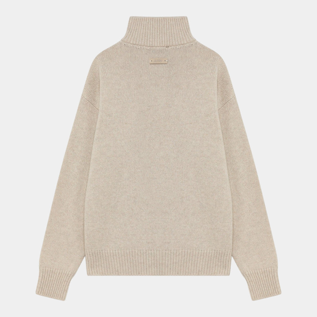 AUTRY Autry Maglia moulinè mezza zip - Crema - Hubert Humangoods