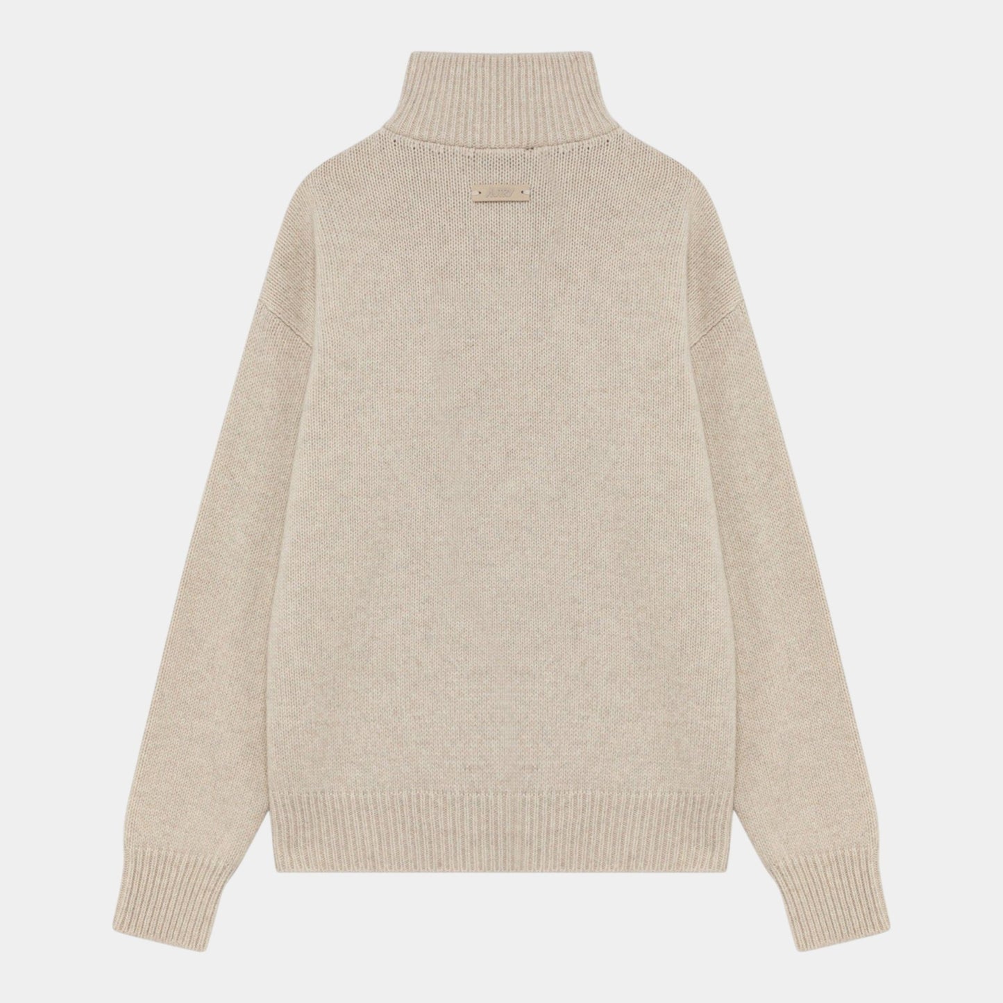 AUTRY Autry Maglia moulinè mezza zip - Crema - Hubert Humangoods
