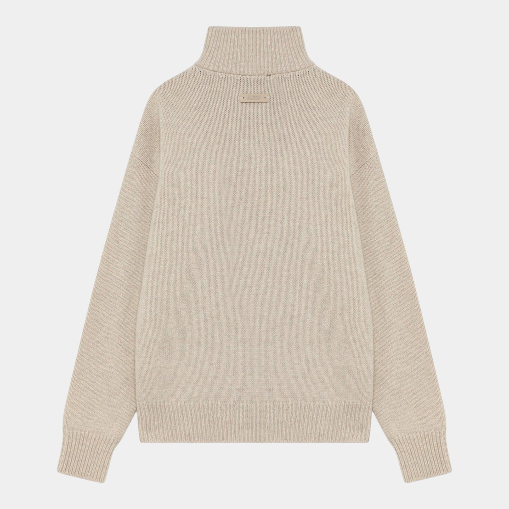 AUTRY Autry Maglia moulinè mezza zip - Crema - Hubert Humangoods