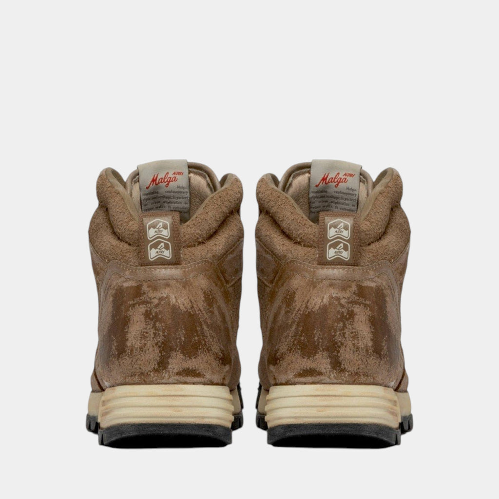 AUTRY - Autry Malga in pelle e suede - Beige scuro/4 - Hubert Humangoods