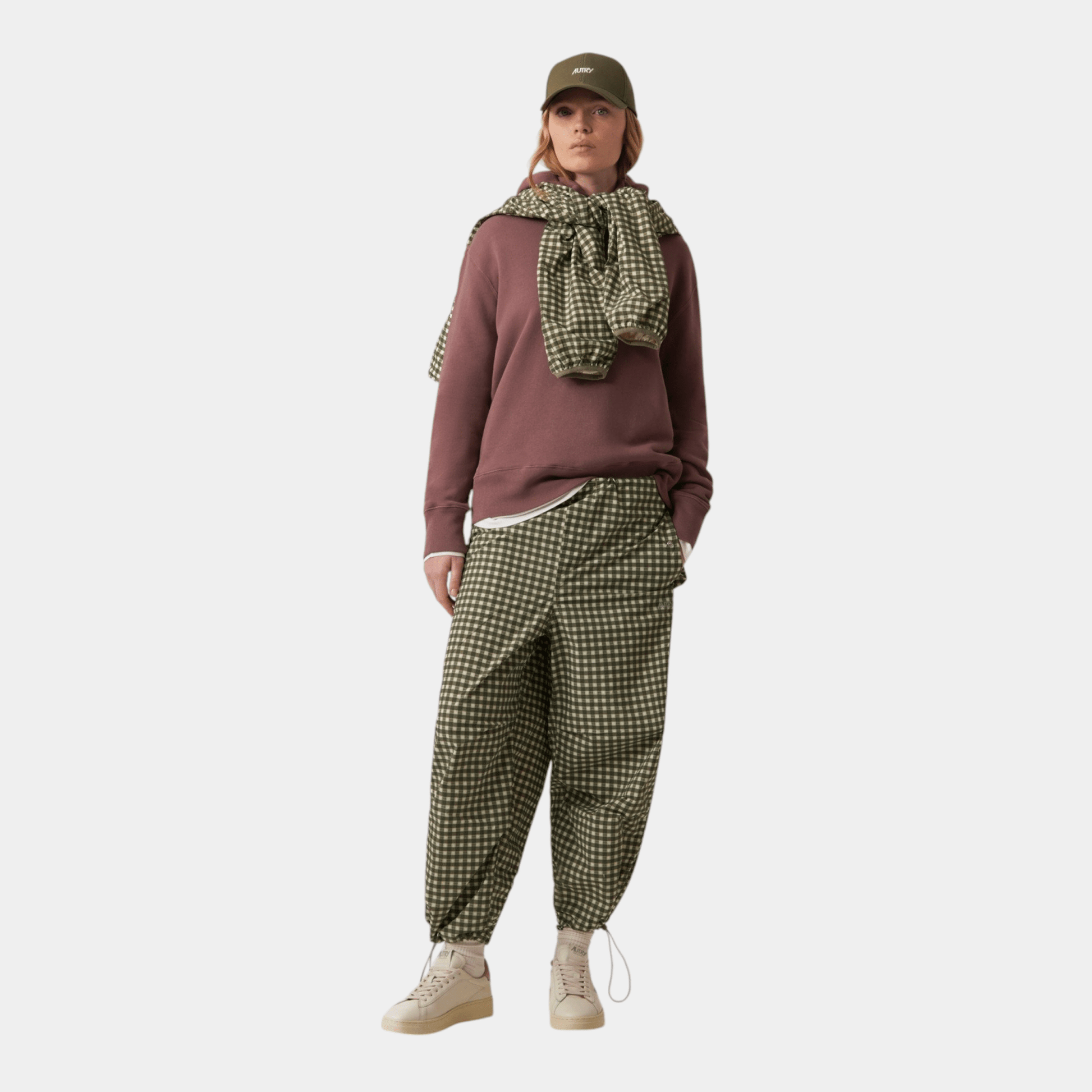 AUTRY Autry Pantalone Parachute in nylon - Verde - Hubert Humangoods