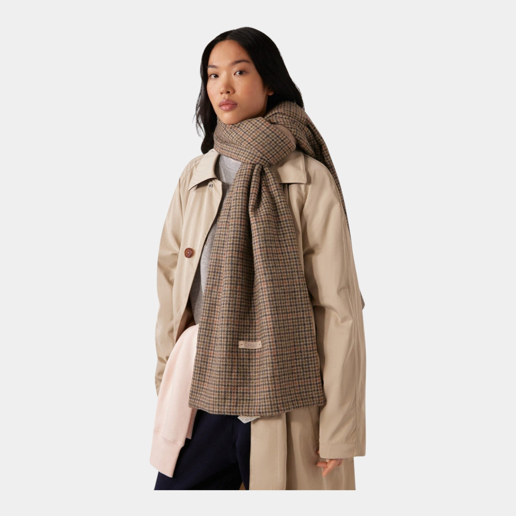 AUTRY Autry Sciarpa trapuntata Check - Marrone - Hubert Humangoods