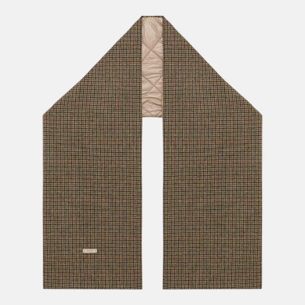 AUTRY Autry Sciarpa trapuntata Check - Marrone - Hubert Humangoods