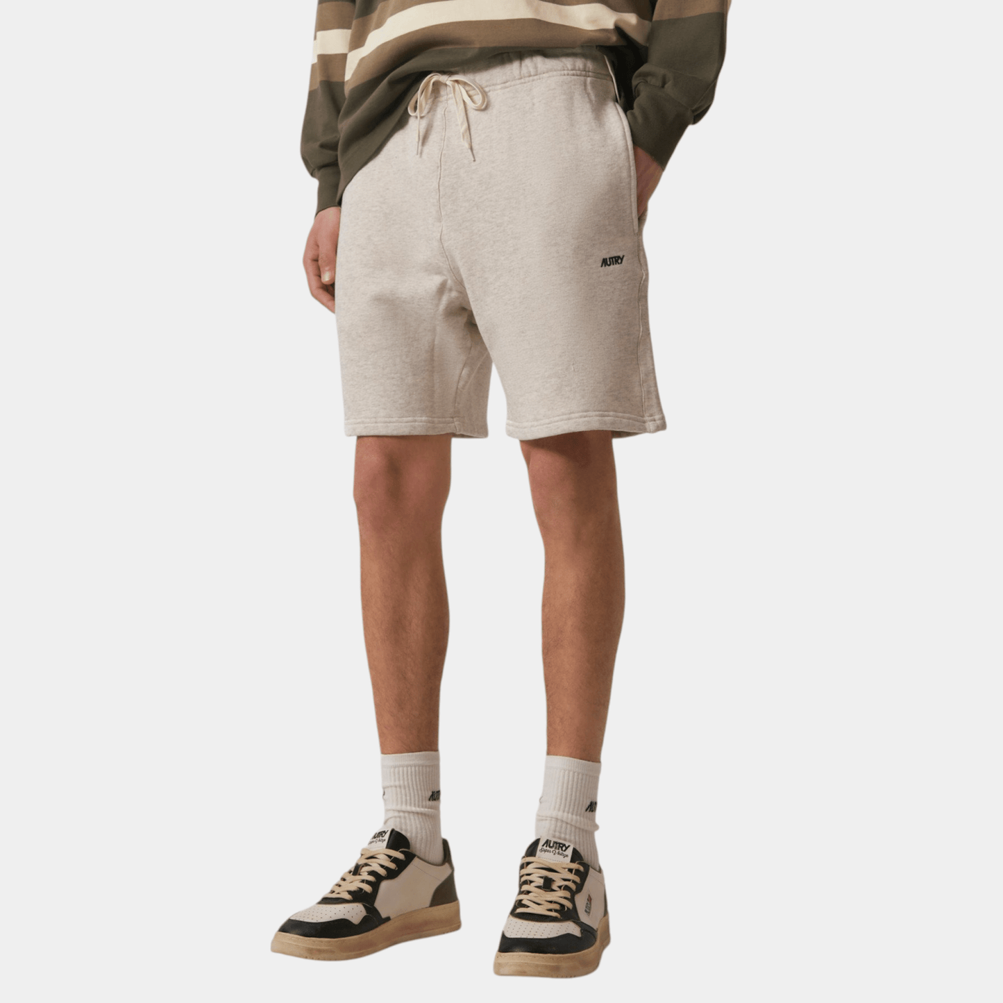 AUTRY Autry Shorts con logo - Grigio - Hubert Humangoods