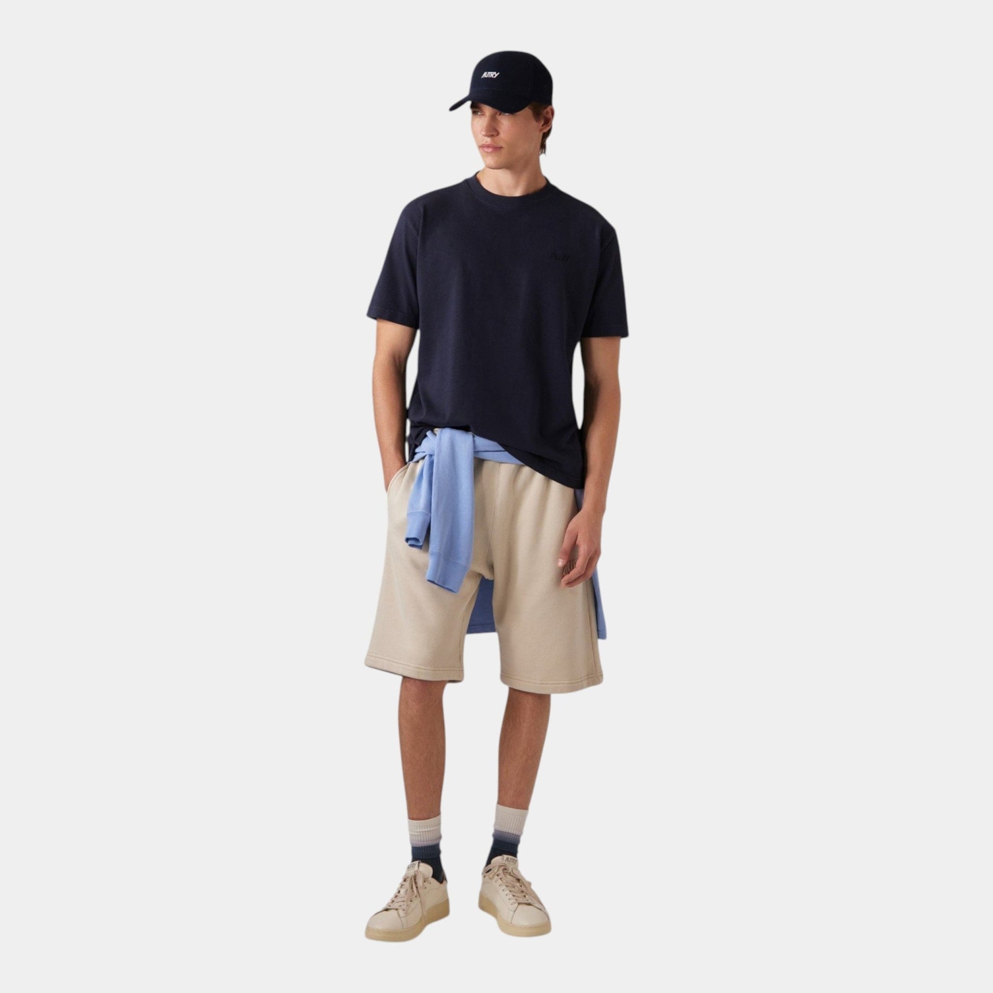 AUTRY Autry Shorts in felpa con logo - Panna - Hubert Humangoods