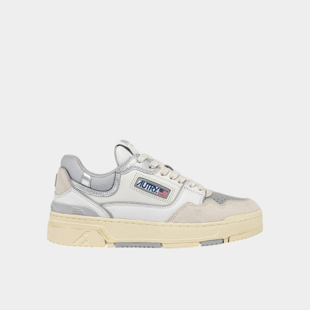 AUTRY - Autry Sneakers Clc - Bianco Argento/1 - Hubert Humangoods