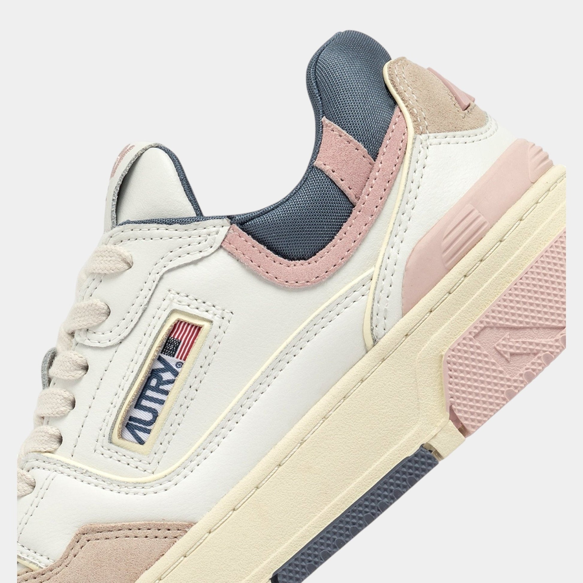 AUTRY Autry Sneakers Clc - Bianco/Rosa/Azzurro - Hubert Humangoods