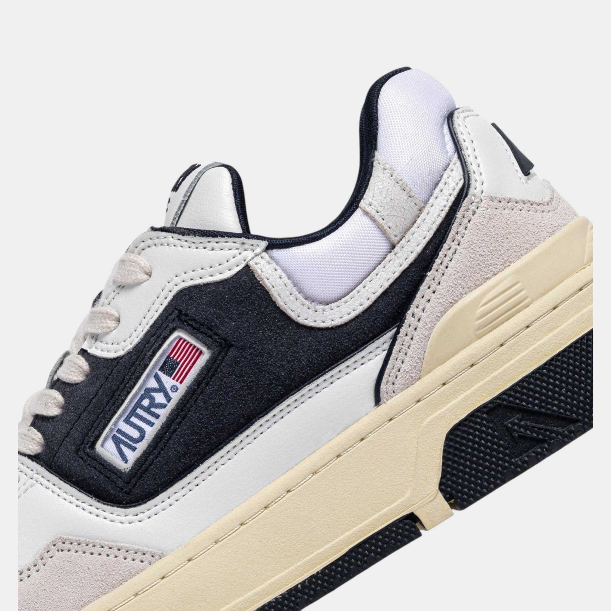 AUTRY Autry Sneakers Clc in pelle e suede - Bianco/Blu - Hubert Humangoods