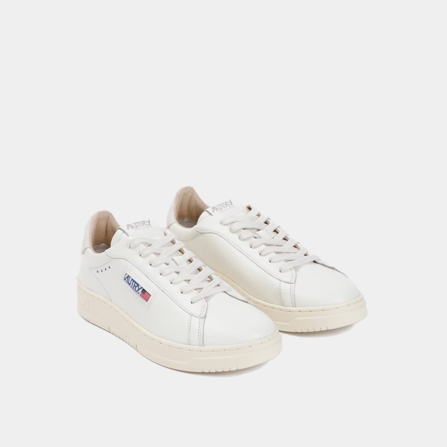 AUTRY Autry Sneakers Dallas in pelle - Bianco - Hubert Humangoods