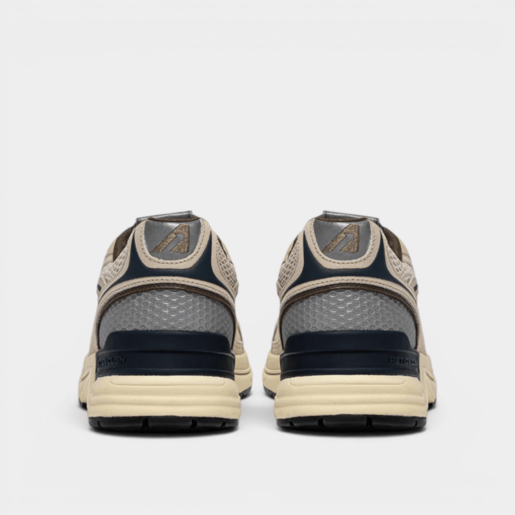AUTRY - Autry Sneakers Hyperway in mesh e suede - Beige e Blu/4 - Hubert Humangoods