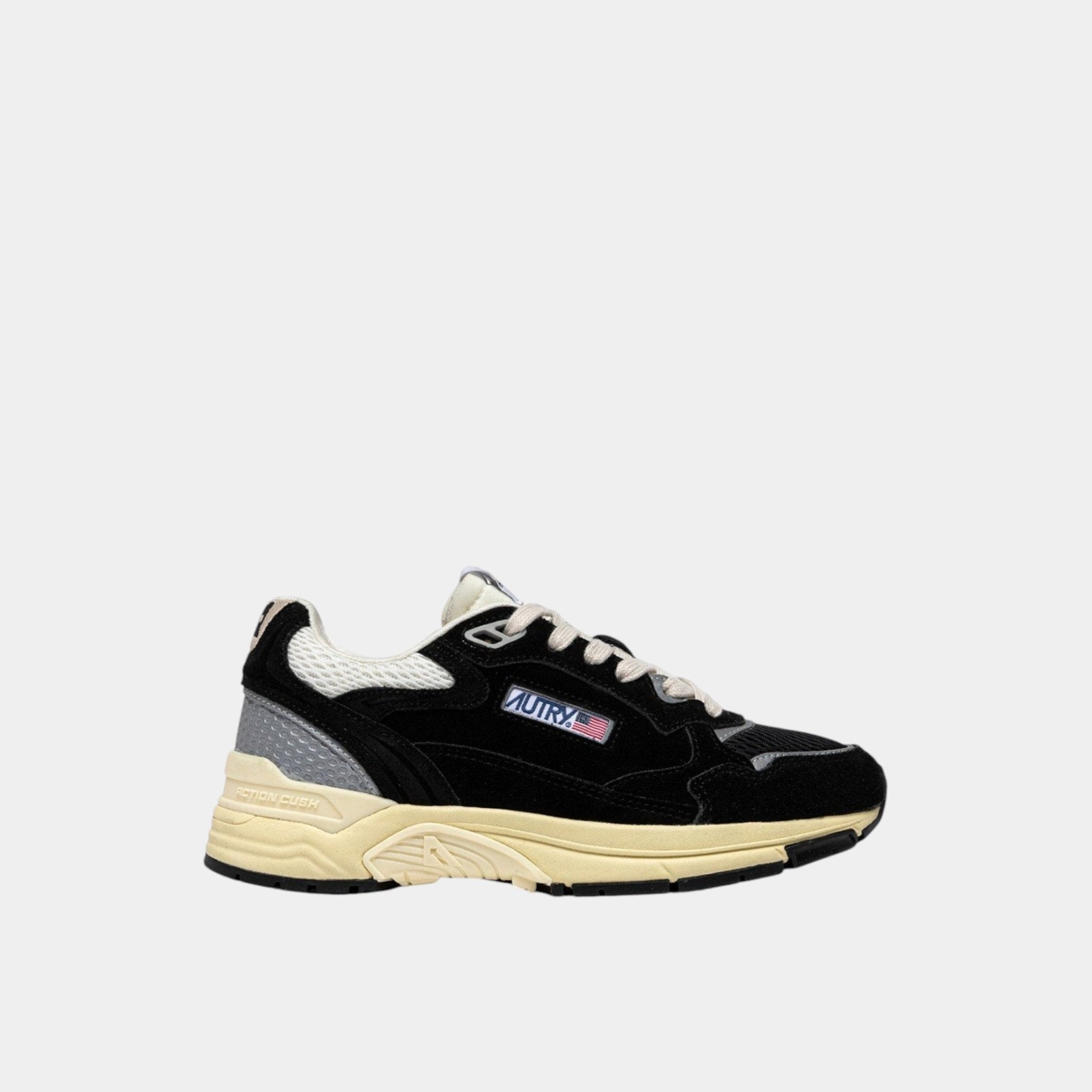 AUTRY Autry Sneakers Hyperway in mesh e suede - Nero - Hubert Humangoods