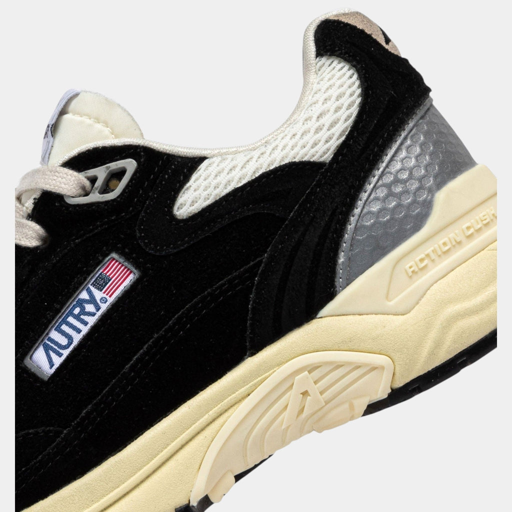 AUTRY Autry Sneakers Hyperway in mesh e suede - Nero - Hubert Humangoods