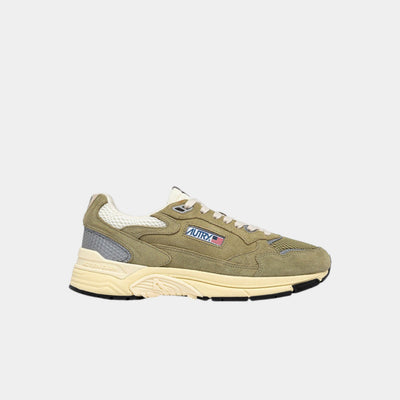 Autry Sneakers Hyperway in mesh e suede - Salvia