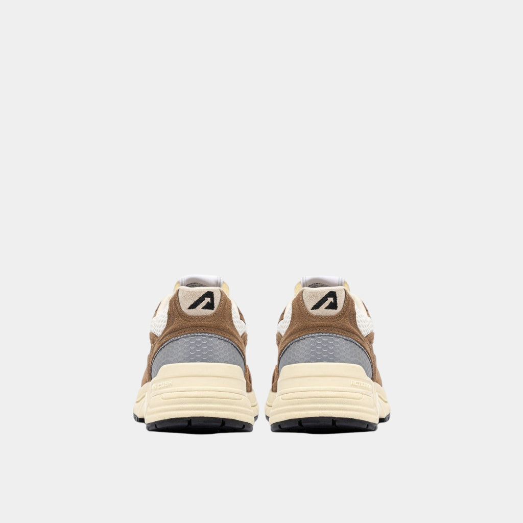 AUTRY Autry Sneakers Hyperway in mesh e suede - Tabacco - Hubert Humangoods