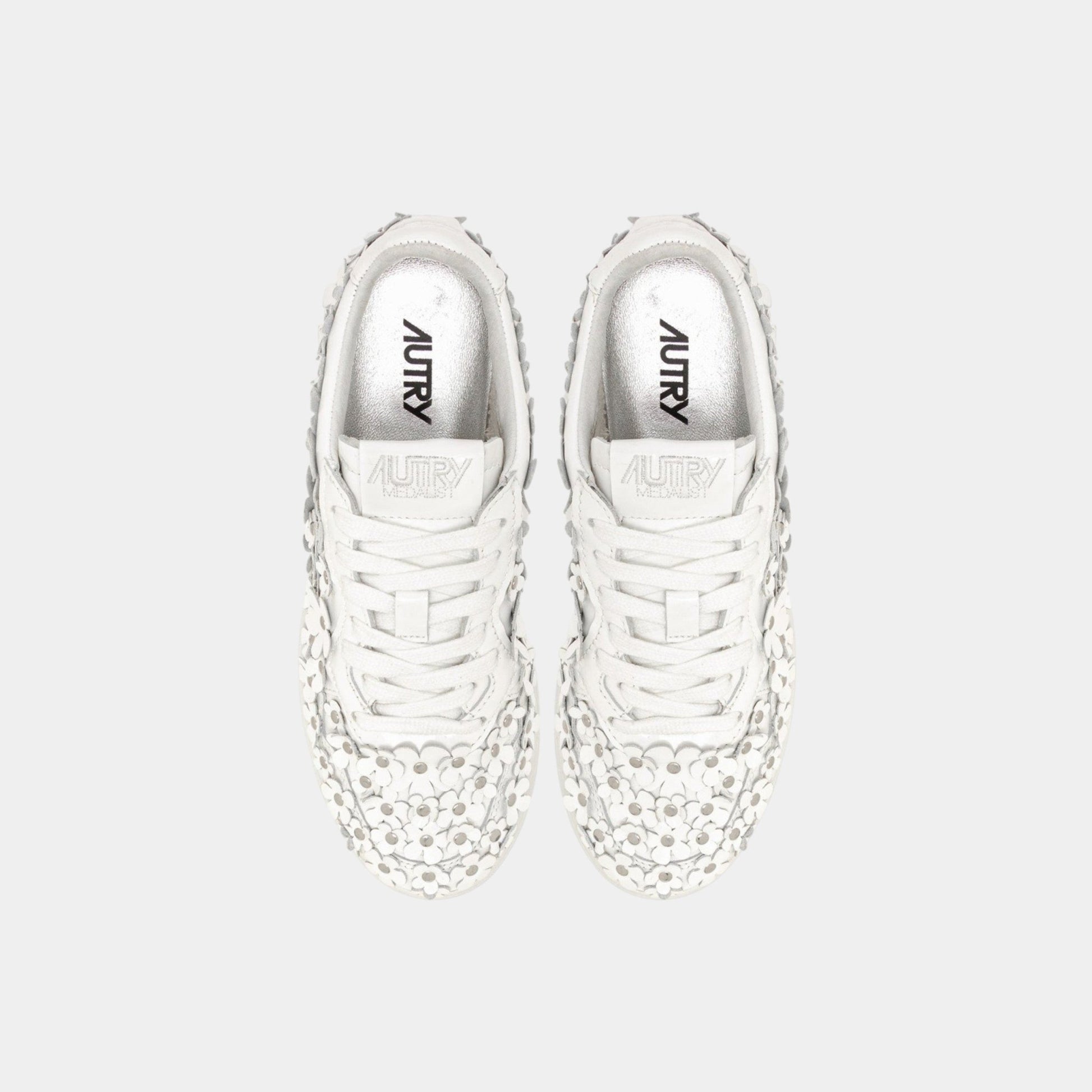 AUTRY Autry Sneakers Medalist Blooming - Bianco - Hubert Humangoods