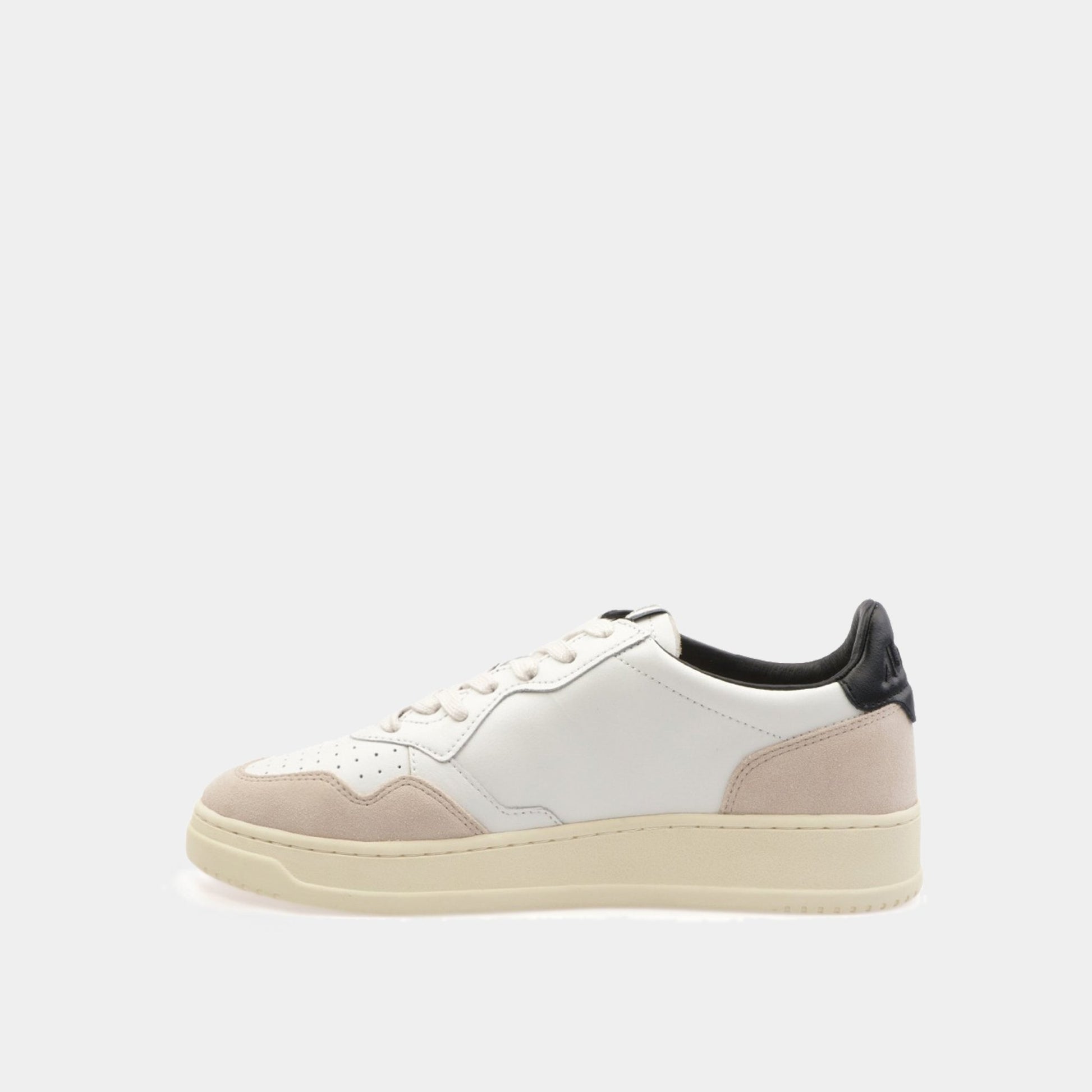 AUTRY Autry Sneakers Medalist Game set Match in pelle e suede - Bianco/Nero - Hubert Humangoods