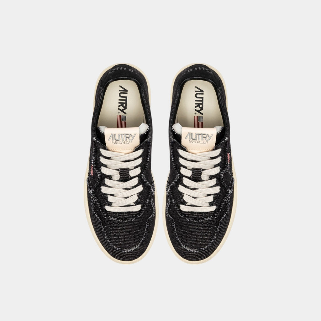 AUTRY Autry Sneakers Medalist in Denim - Nero - Hubert Humangoods
