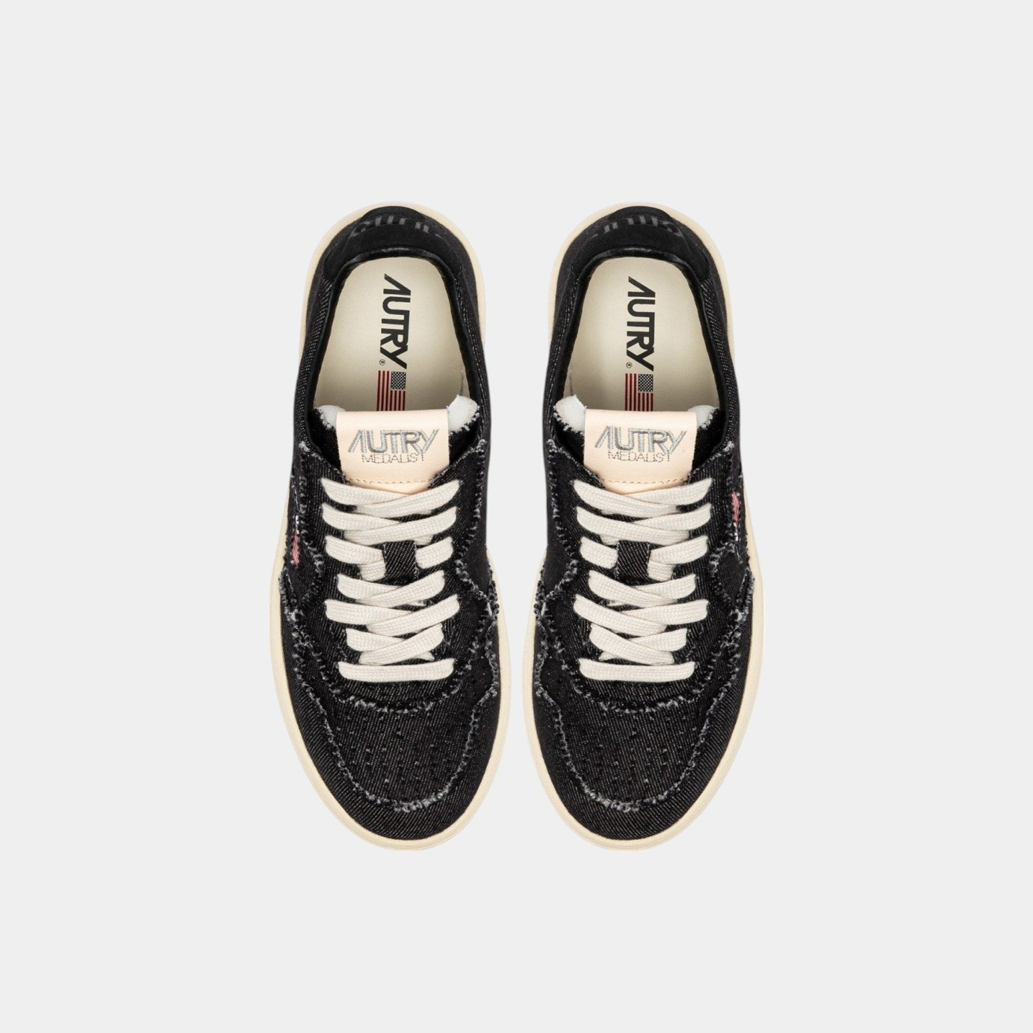 AUTRY Autry Sneakers Medalist in Denim - Nero - Hubert Humangoods
