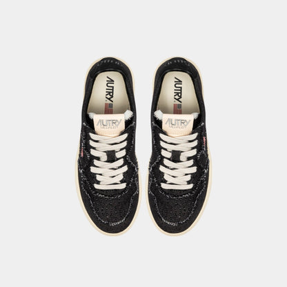 AUTRY Autry Sneakers Medalist in Denim - Nero - Hubert Humangoods