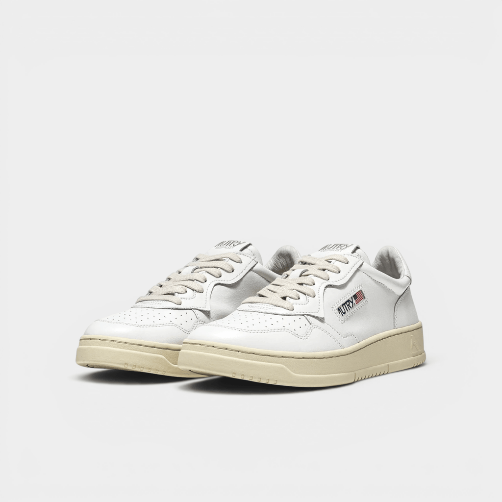 AUTRY - Autry Sneakers Medalist in pelle - Bianco/2 - Hubert Humangoods