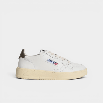 Autry Sneakers Medalist in pelle - Bianco e Marrone