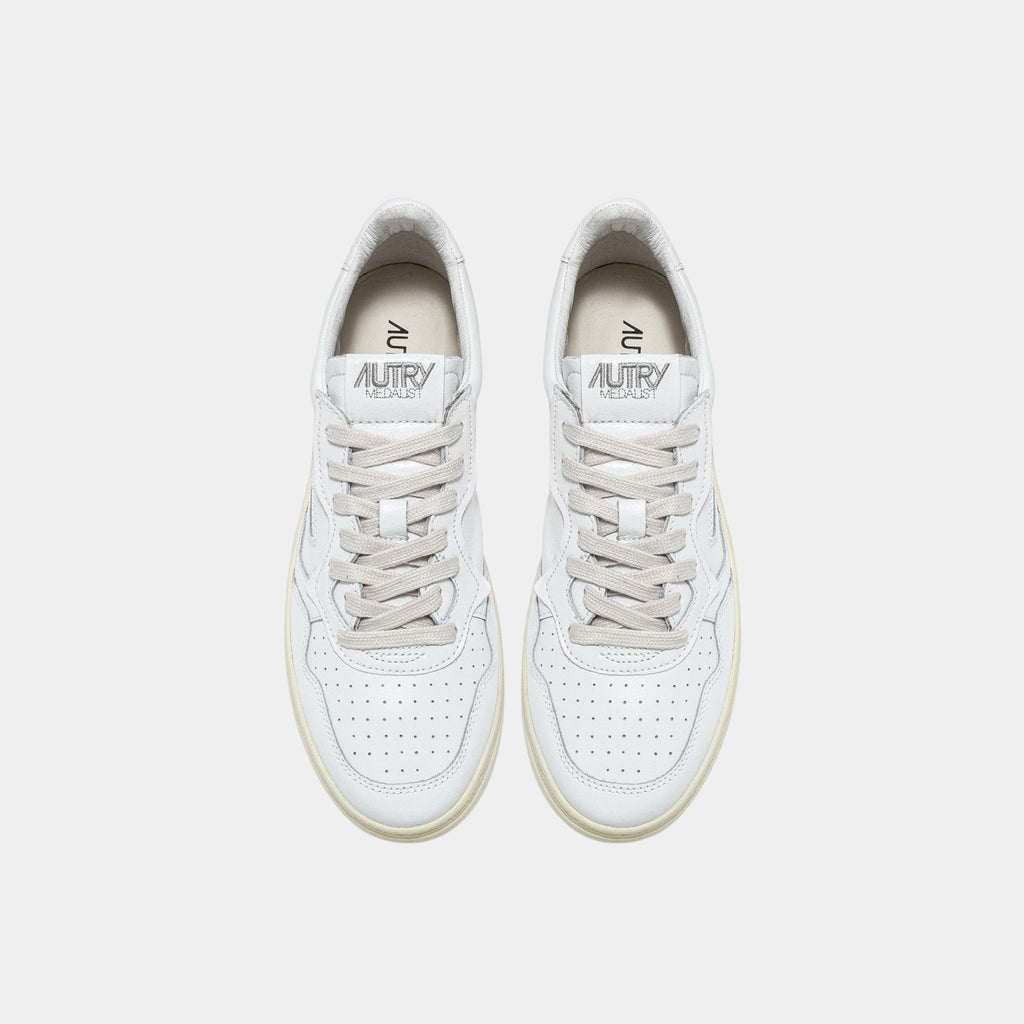 AUTRY Autry Sneakers Medalist in pelle - Bianco - Hubert Humangoods